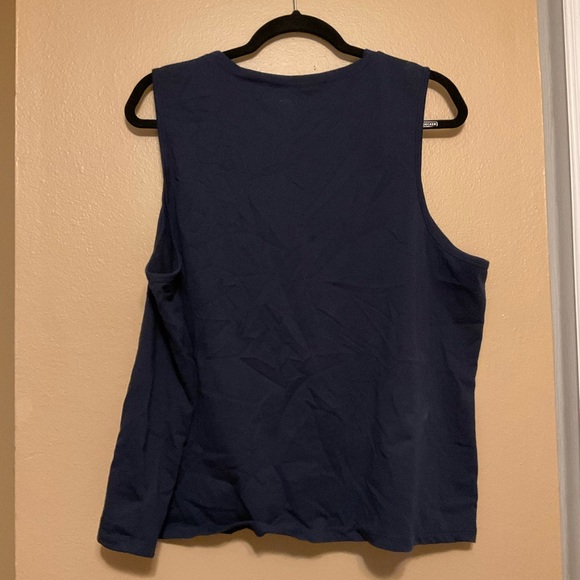 Old Navy Red and Blue 2XL Tank Tops - Picture 4 of 12